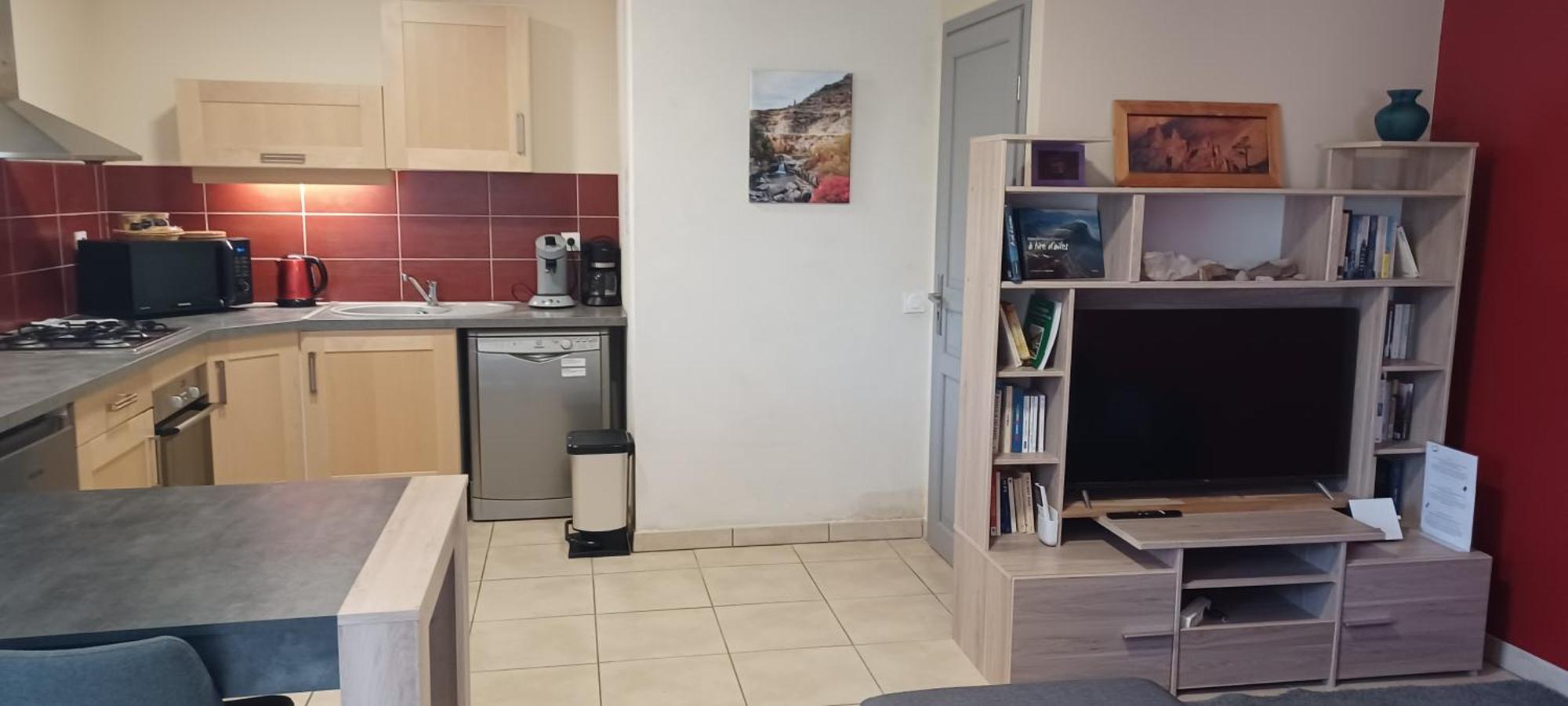 Appartement Entre Sisteron Et Gorges De La Meouge " Les Hauts De Toscane " Ribiers Eksteriør billede